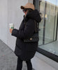 Jena | Oversized Sort Jakke