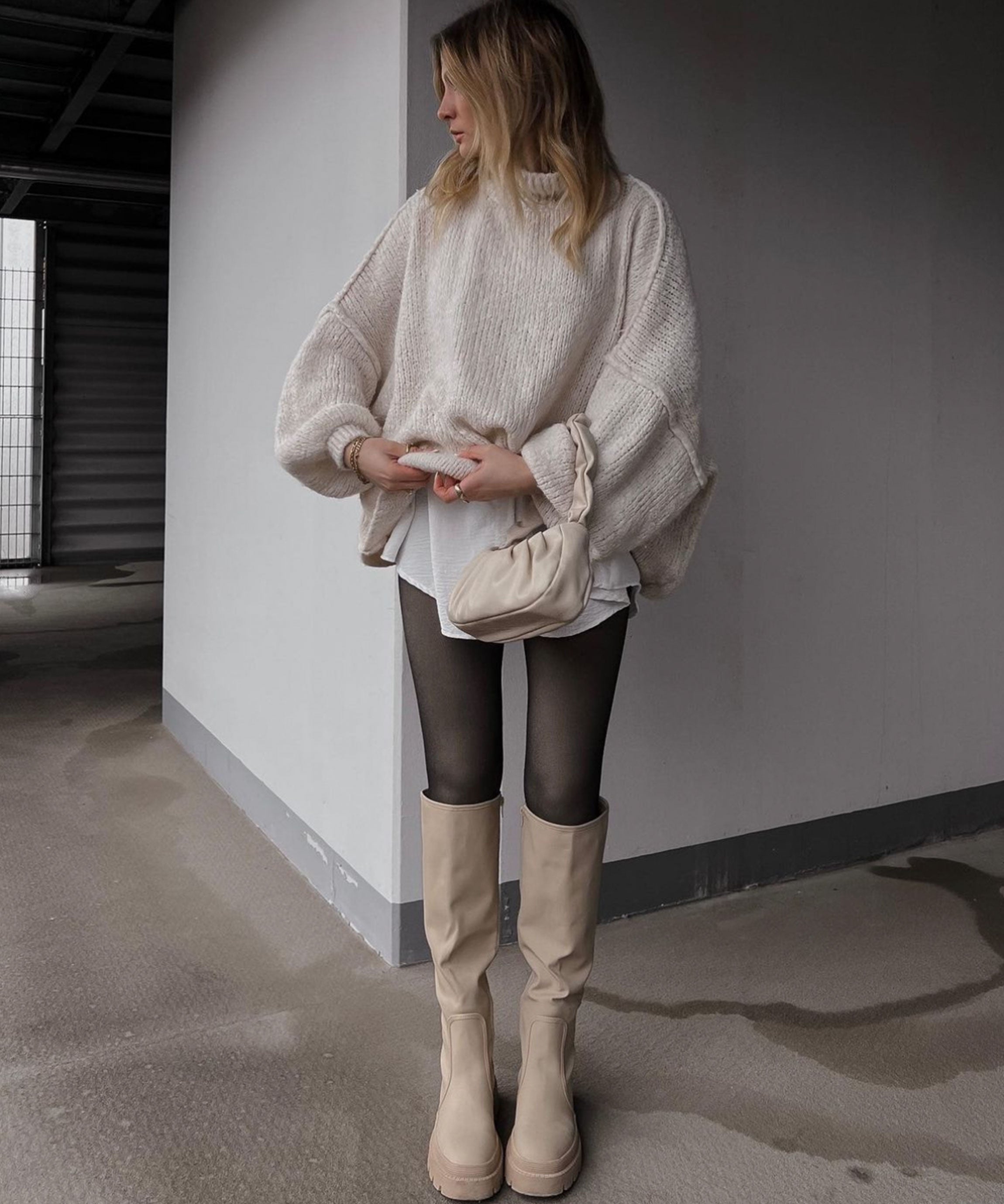 Marie | Elegant Hvid Skørt