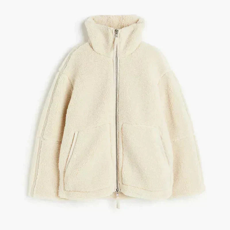 ALIZA | Flauschiger Teddy Pullover