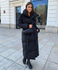 Leigh | Overdimensioneret Parka i Sort