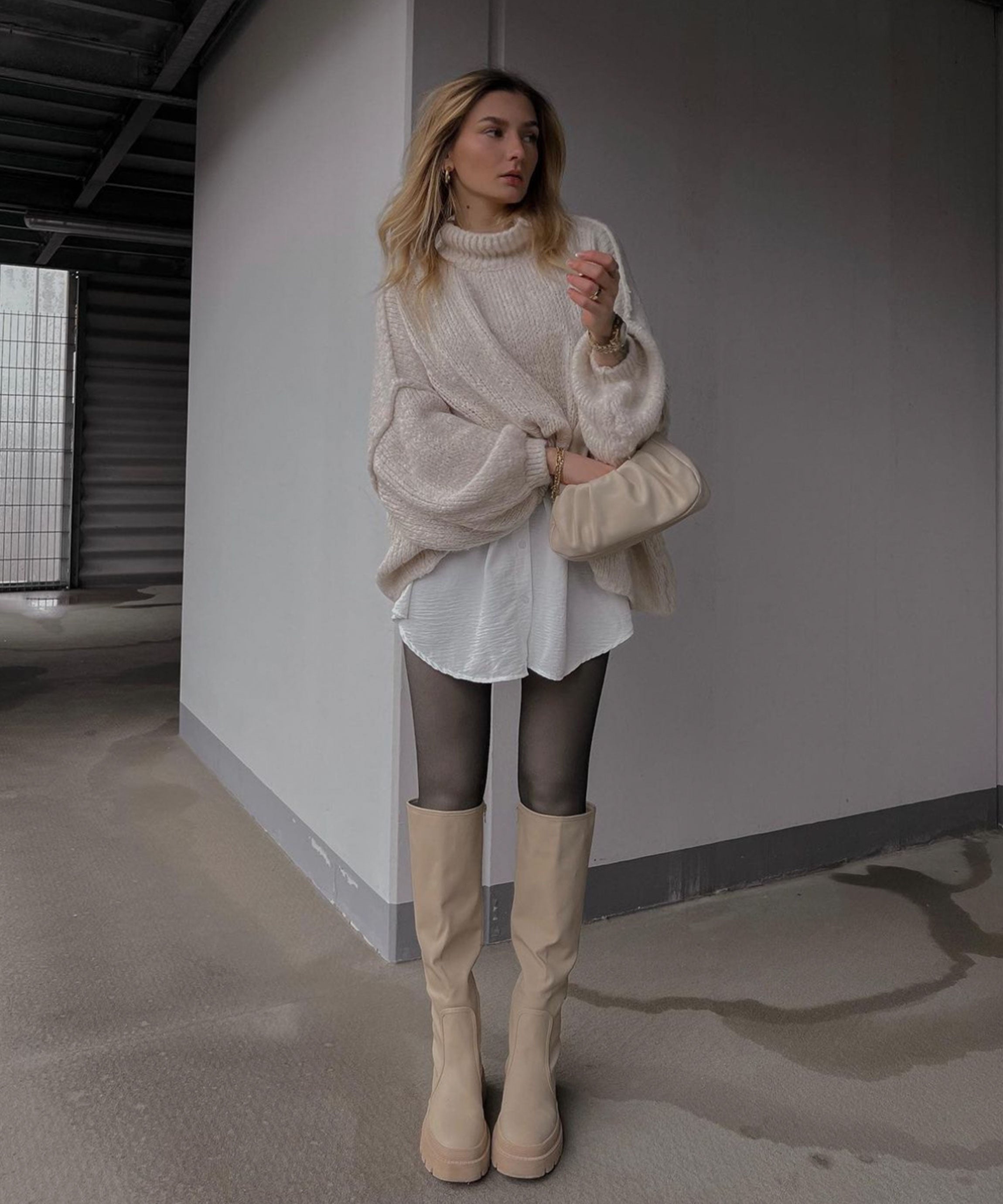 Marie | Elegant Hvid Skørt