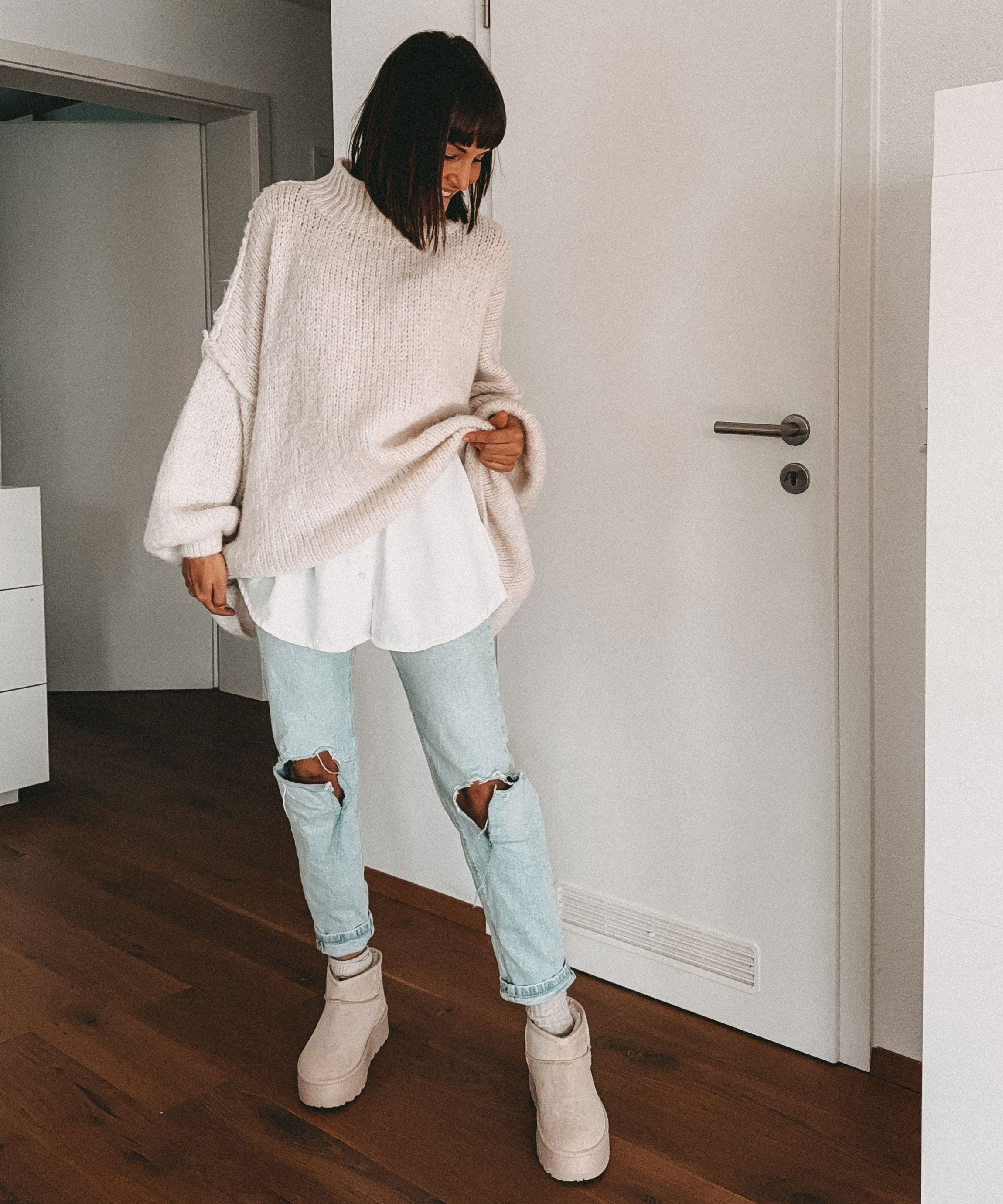 Marie | Elegant Hvid Skørt