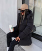 Jena | Oversized Sort Jakke