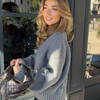 BEAN | Warme Woll-Strickjacke mit Reißverschluss