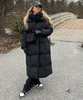 Leigh | Overdimensioneret Parka i Sort