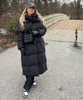 Leigh | Overdimensioneret Parka i Sort