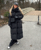 Leigh | Overdimensioneret Parka i Sort
