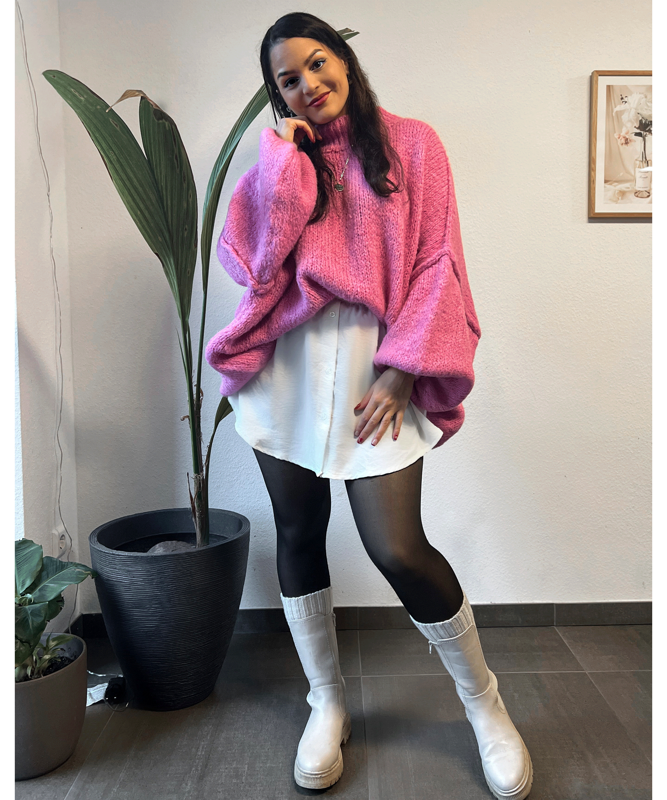 Marie | Elegant Hvid Skørt