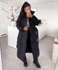 Leigh | Overdimensioneret Parka i Sort