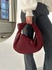 Elegant gewebte skuldertaske medium
