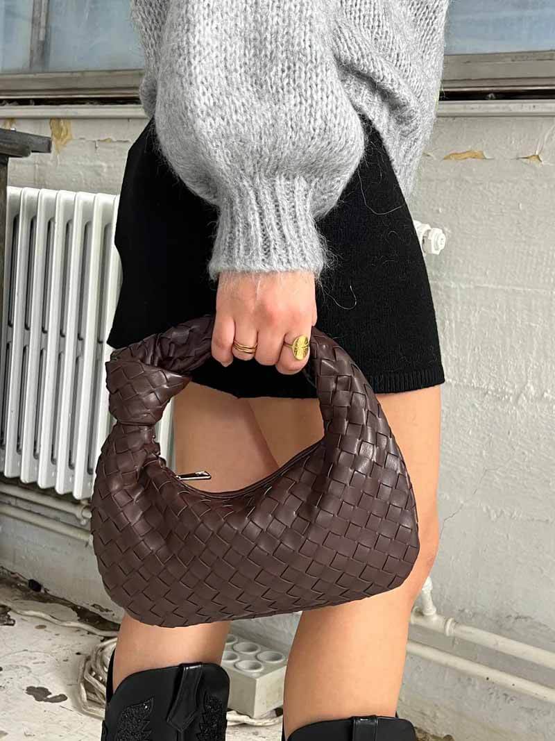 Vævet Mini Taske: Elegance til Hver Dag