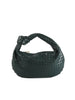 Elegant gewebte skuldertaske medium