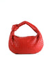 Elegant gewebte skuldertaske medium