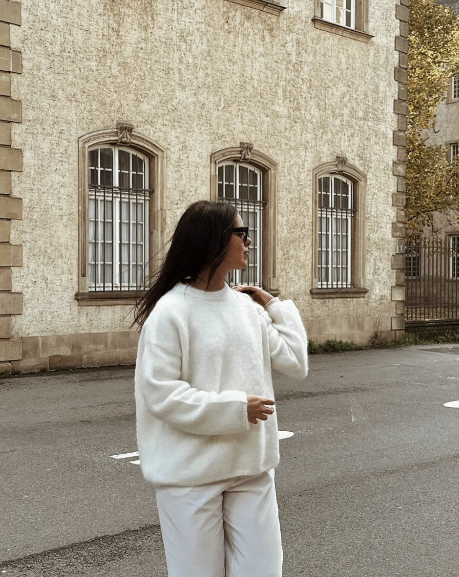 Caly - Mohair Strikpullover