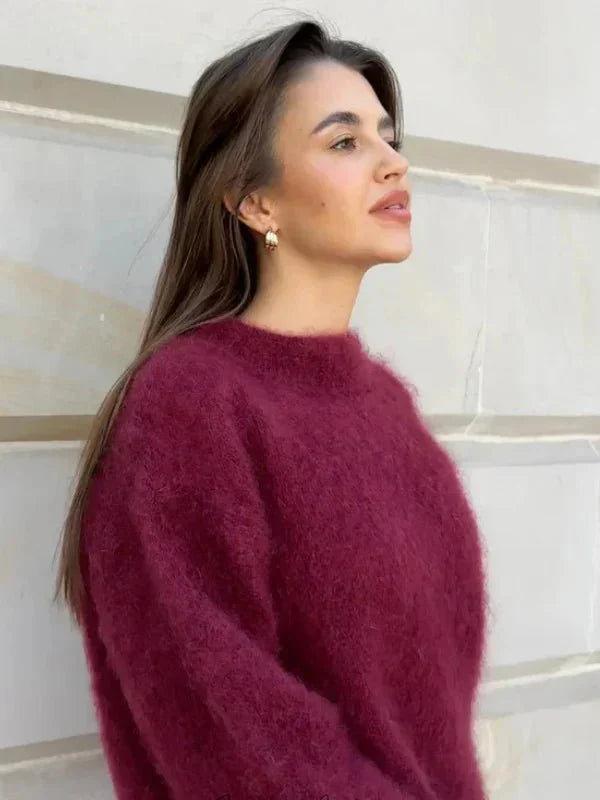 Caly - Mohair Strikpullover