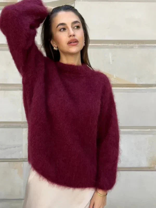 Caly - Mohair Strikpullover