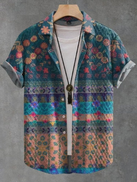 RetroStyle™ Korte Ærmer Skjorter – Dit Hverdagsmusthave